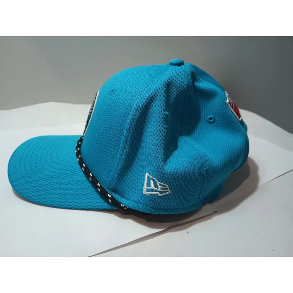 New Era Carolina Panthers 9SEVENTY Snapback Hat Blue NFL Rope Cap Coolera OSFM